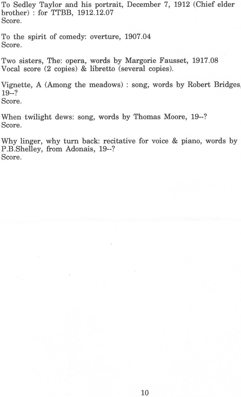 Catalogue of CBR manuscripts in Cambridge University Library